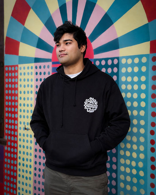 So Slow Running - Black Premium Hoodie