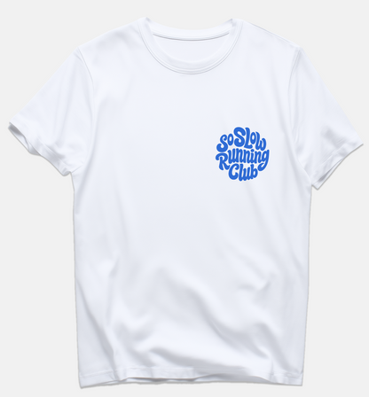 So Slow in the Mountains - White Unisex Box Fit T-Shirt