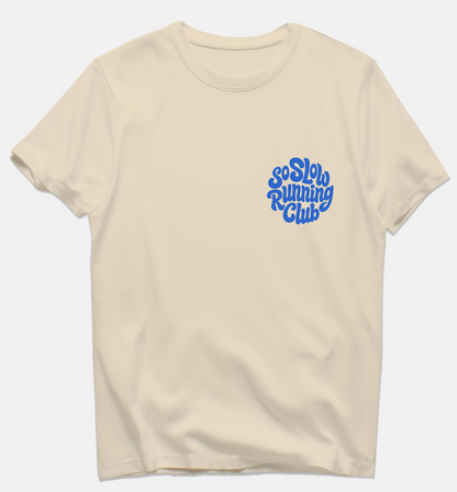 So Slow in the Mountains - Cream Unisex Box Fit T-Shirt