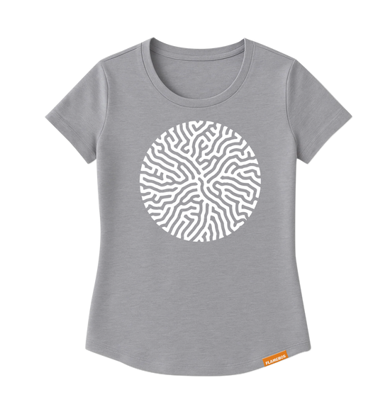 Brain Coral - Grey Melange Ladies