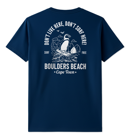 Boulders Beach "Don't Surf" -  Navy Unisex