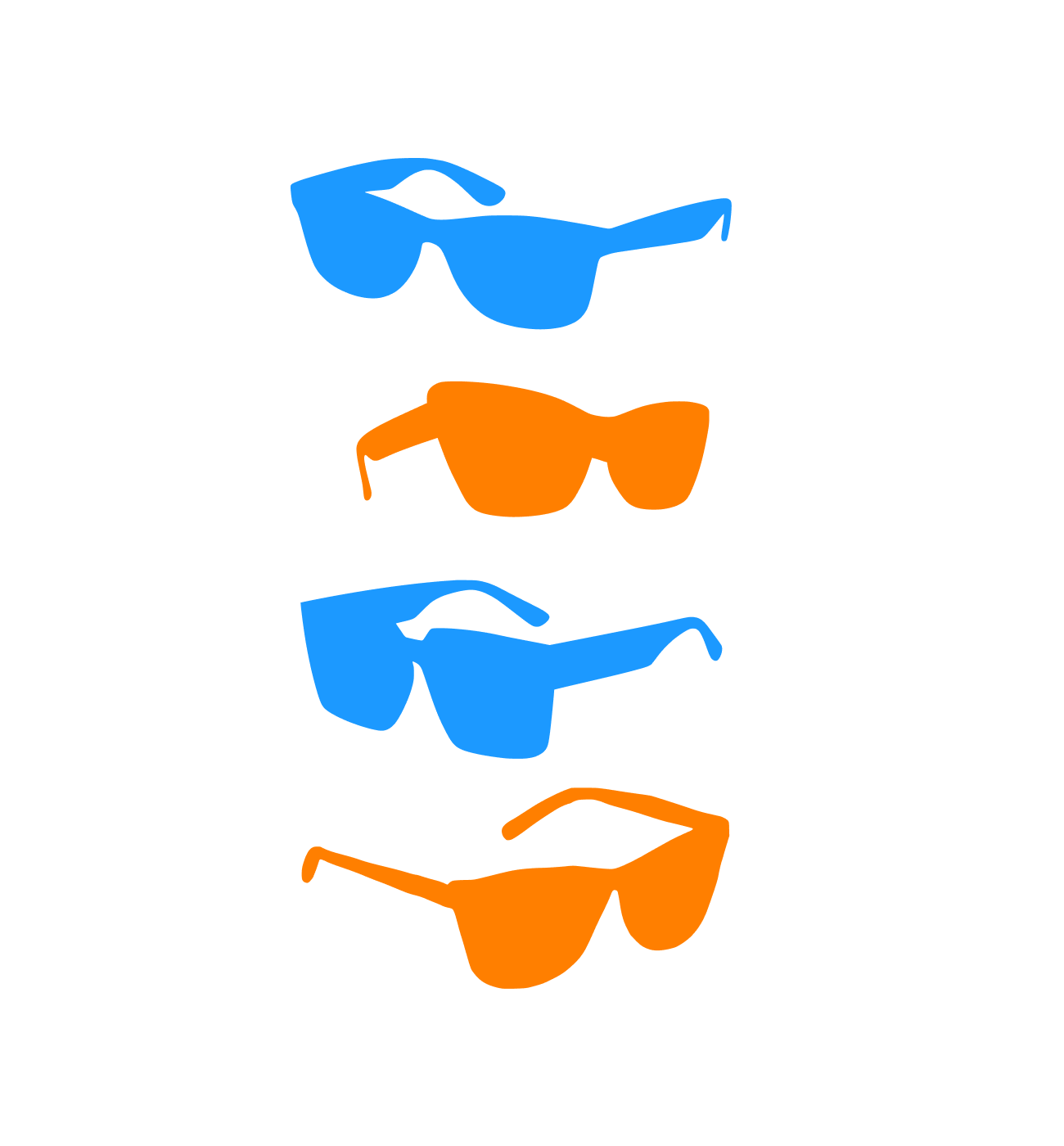 "Shades of Summer"  - Ladies White