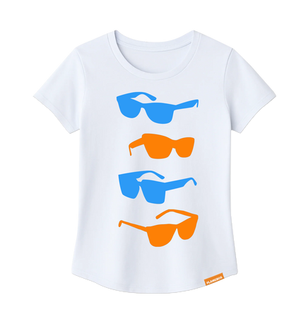 "Shades of Summer"  - Ladies White